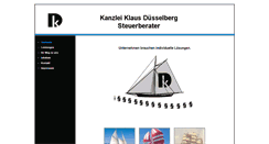 Desktop Screenshot of duesselberg.de